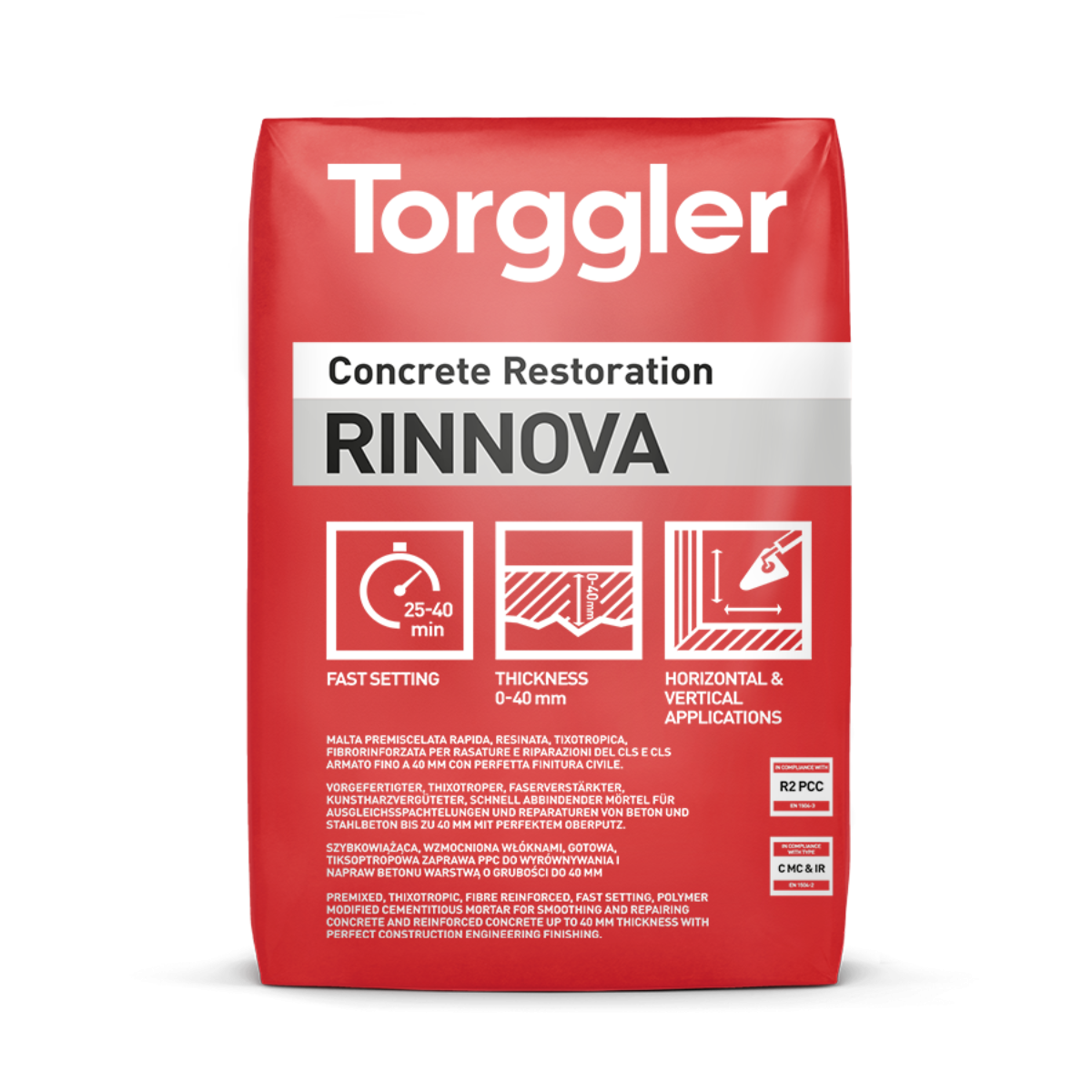 Rinnova Cementitious Mortars, Cementitious Mortars, Concrete