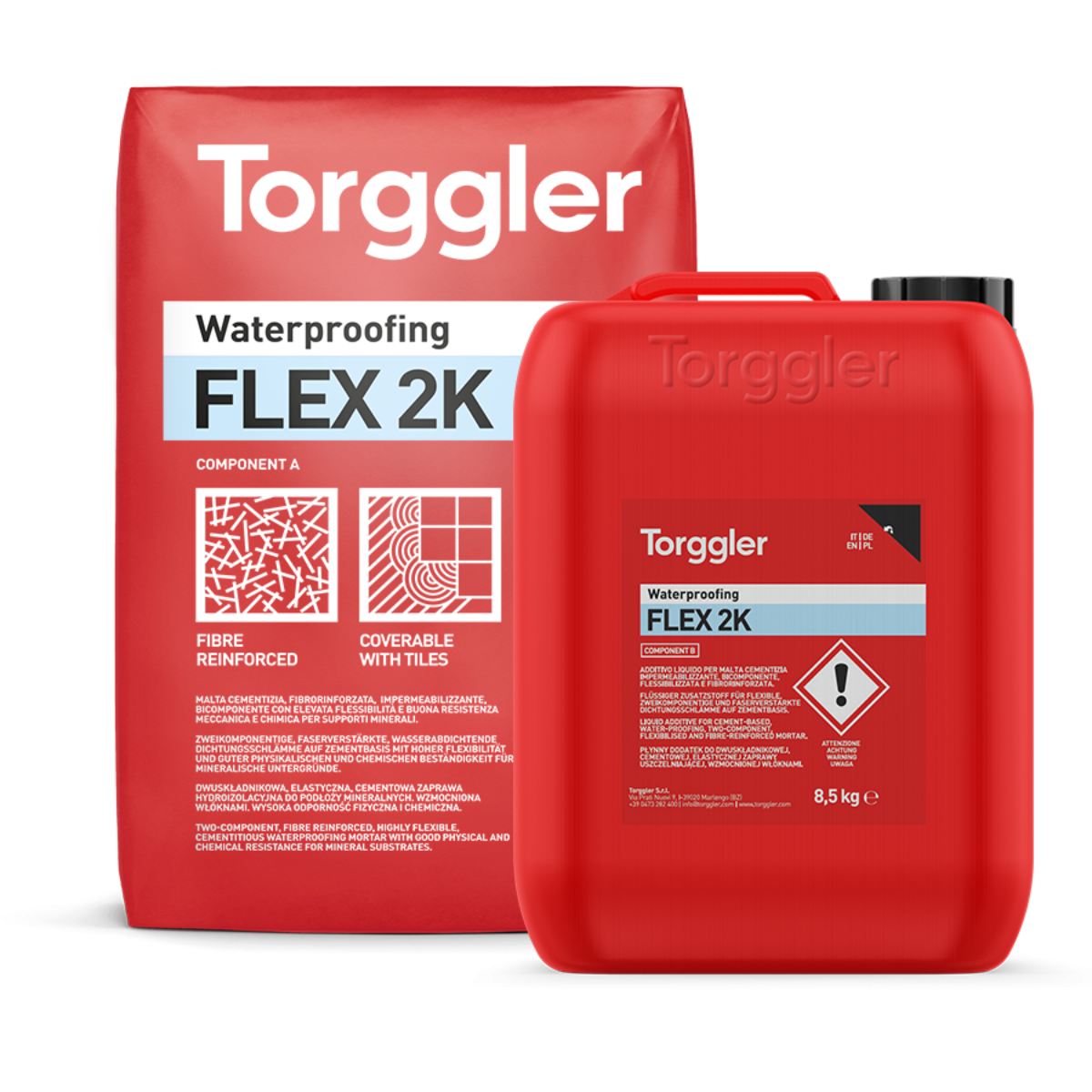 Flex 2K Cementitious Waterproofers, Cementitious Waterproofers