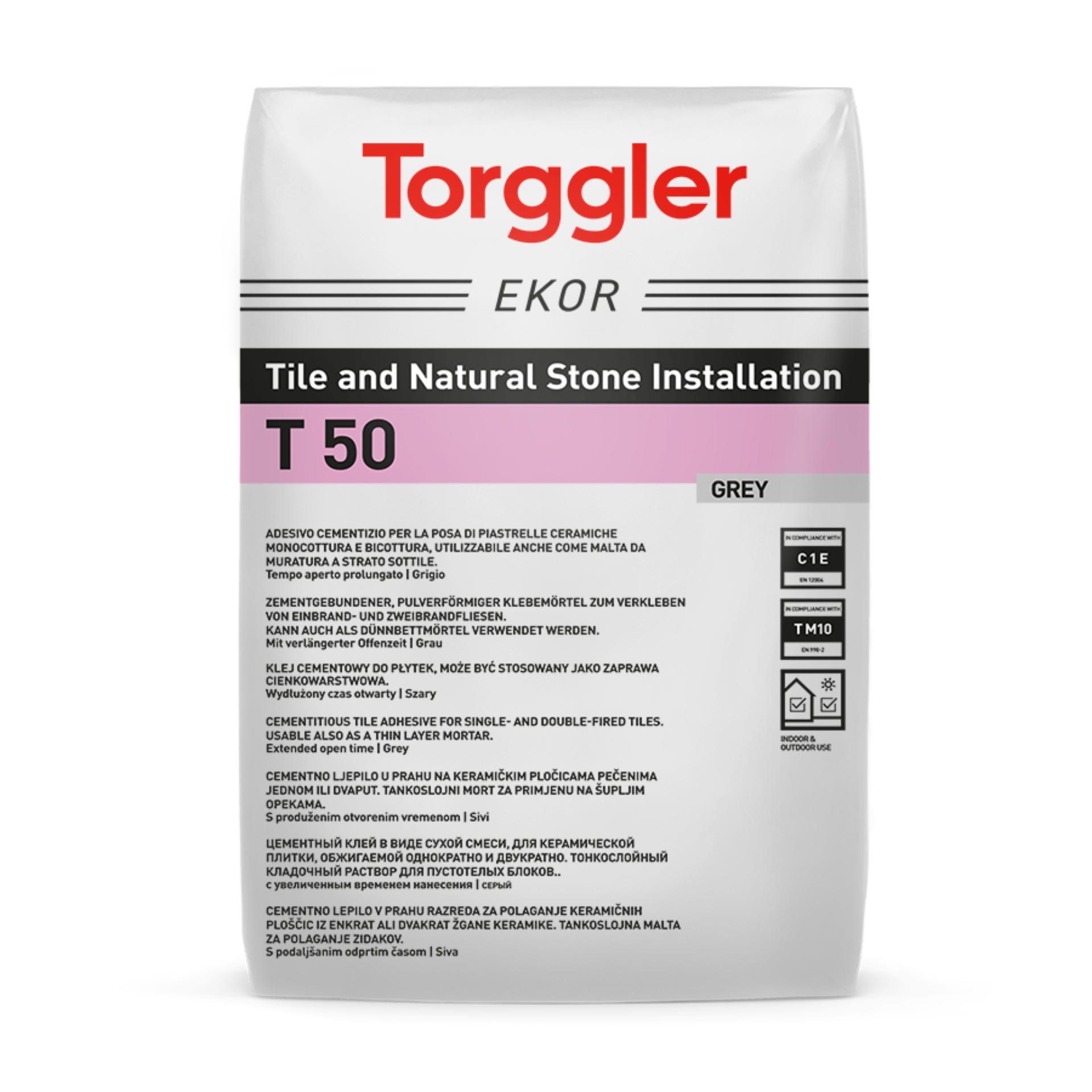 T 50 Tiles and Natural Stone Installation, Tile Adhesives, Tile