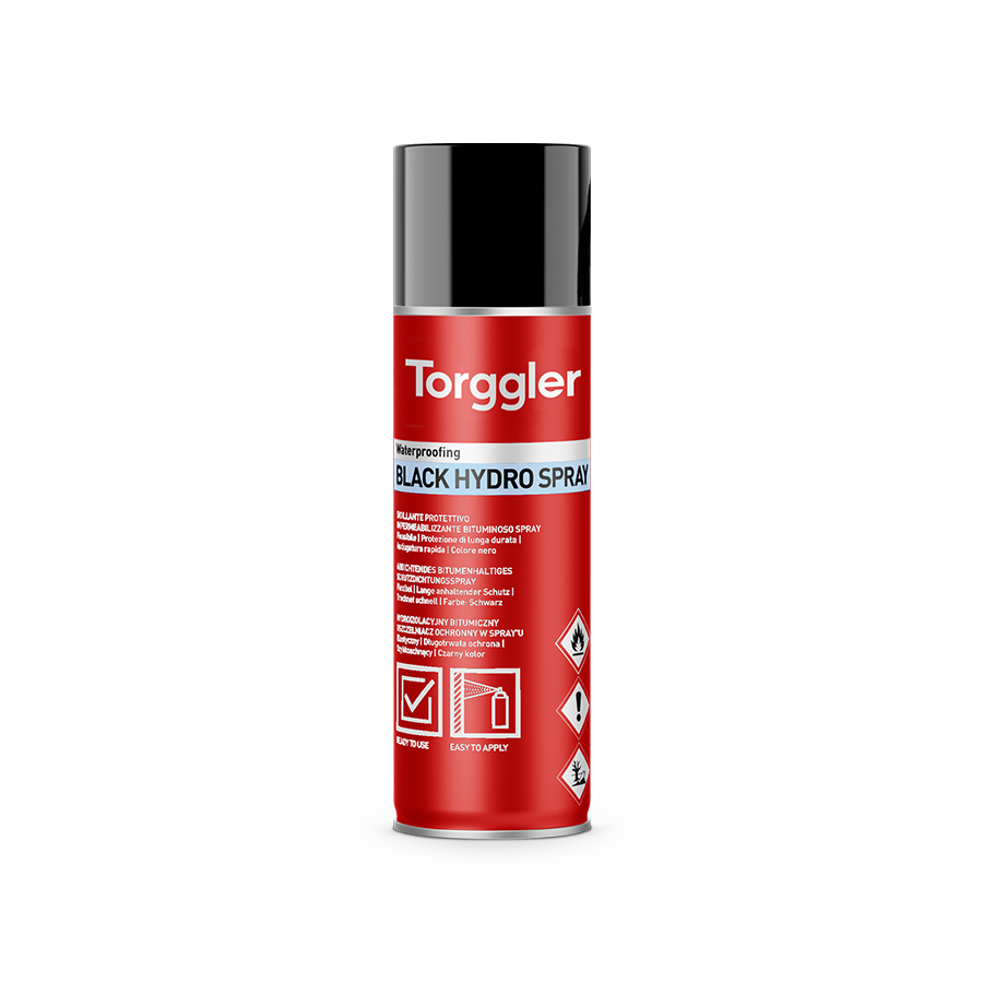 Black Hydro Spray | Waterproofing, Components for air and water ...
