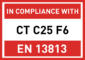 CTC25F6 - EN13813 CTC25F6 - EN13813