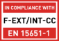 F-EXT/INT-CC - EN15651-1