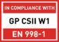 GPCSIIW1 - EN998-1 GPCSIIW1 - EN998-1