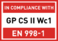 GPCSIIWc1 &#8211; EN998-1